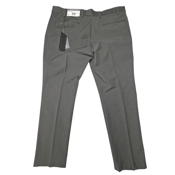 Michael Kors Dress Pants Mens 36x29 Army Green‎ Major Straight Leg Stretch NWT - Picture 3 of 6